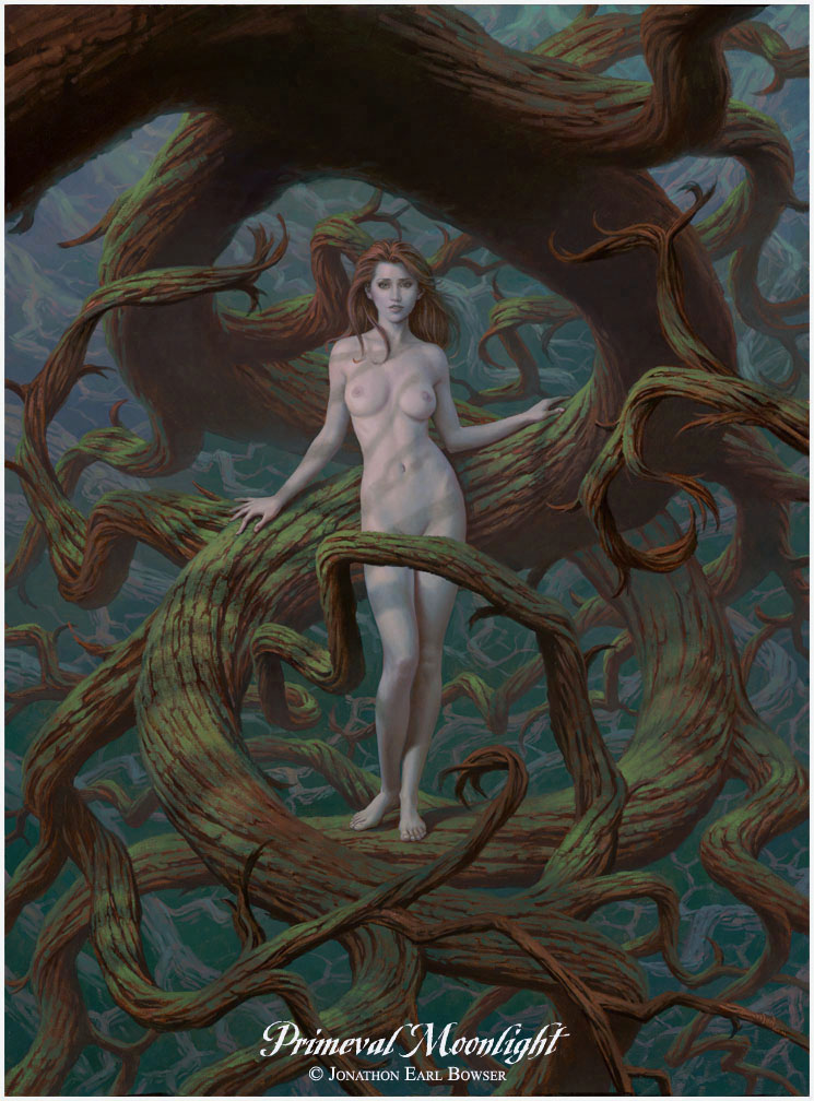 ...an oil painting of Eve and the ancient State of Nature - that yet calls to us urgently in the night ...